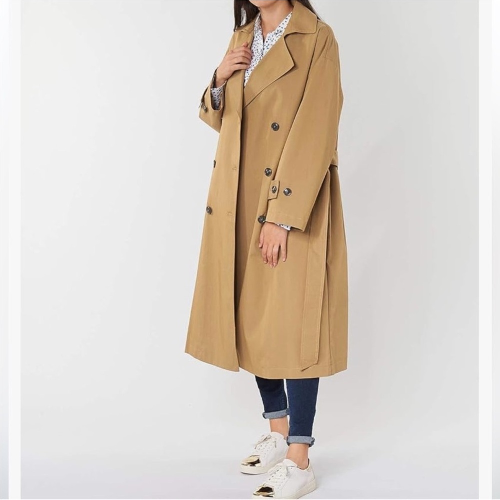 🆕UCOB Oversized Double Breasted Lined Trench Coat